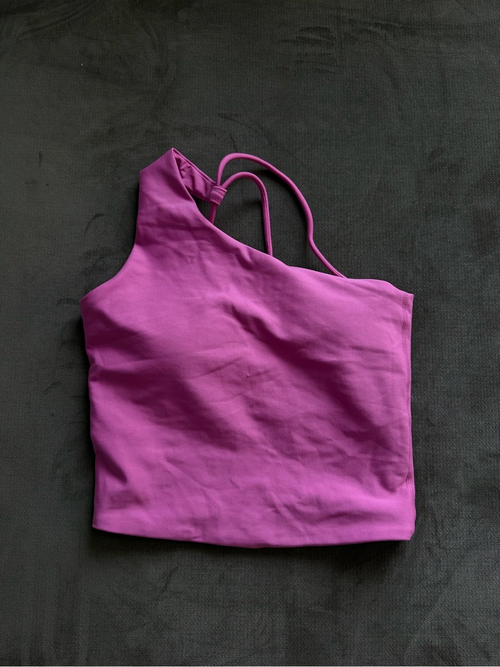 Abercrombie YPB One-Shoulder Hot Pink Women's Workout Tank Top